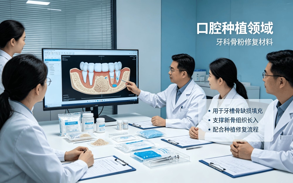 球形β-TCP在口腔种植骨修复中的应用